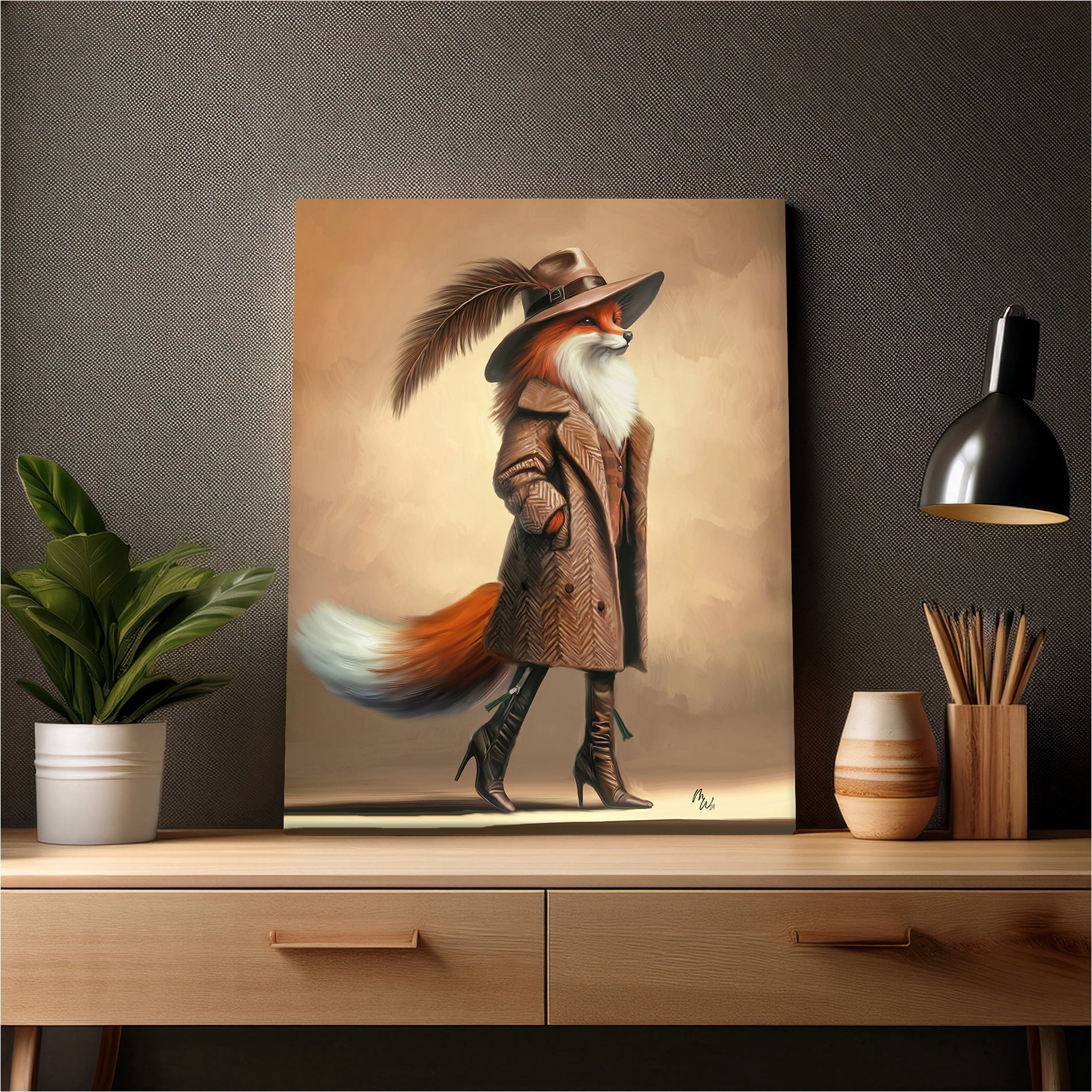 Foxy Lady Canvas