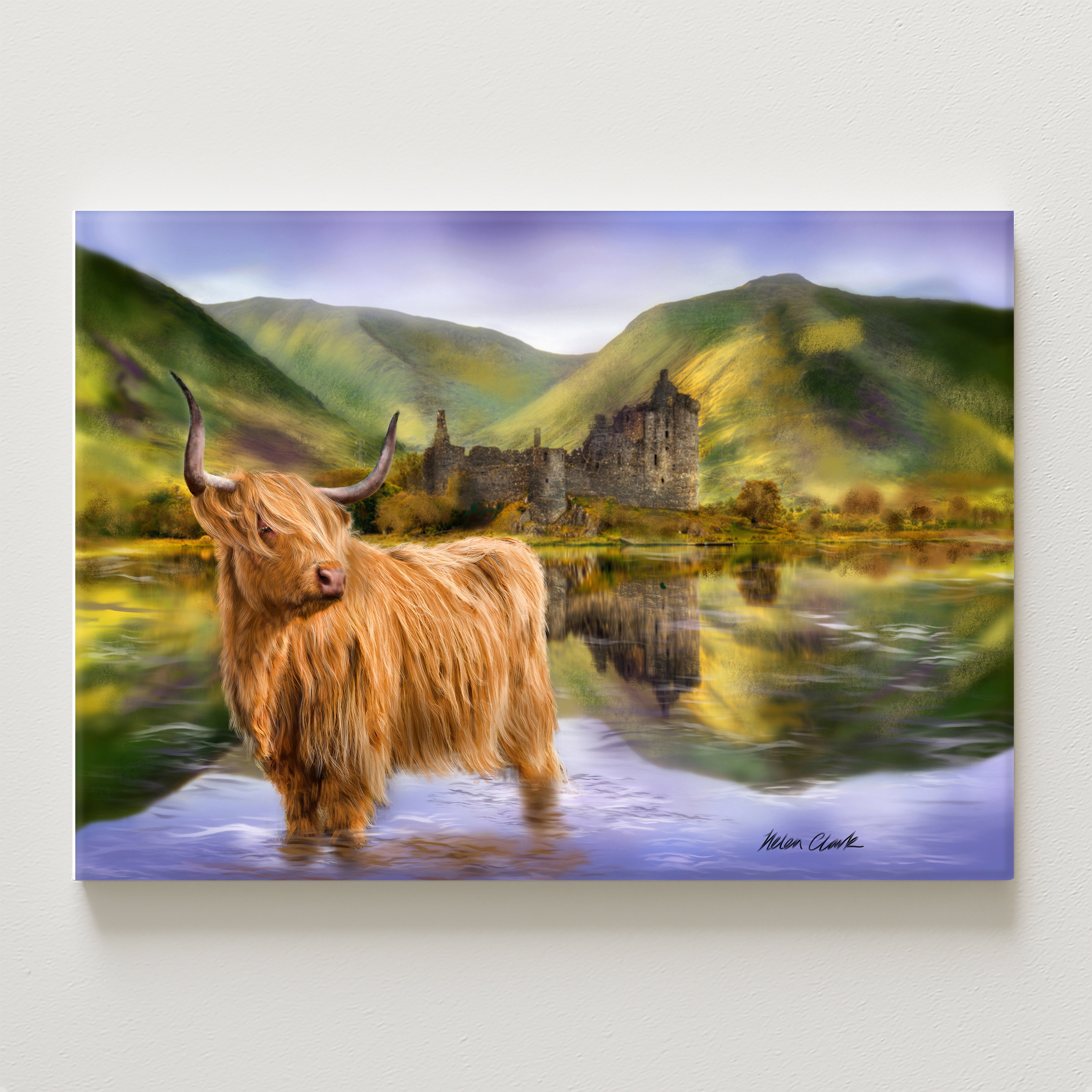 Guardian of Loch Awe Canvas