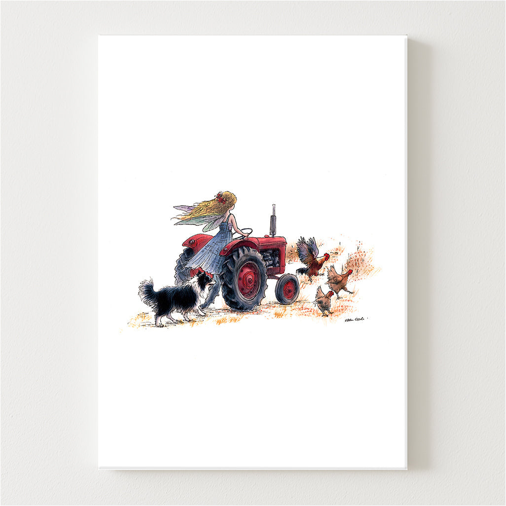 In A Rush Canvas