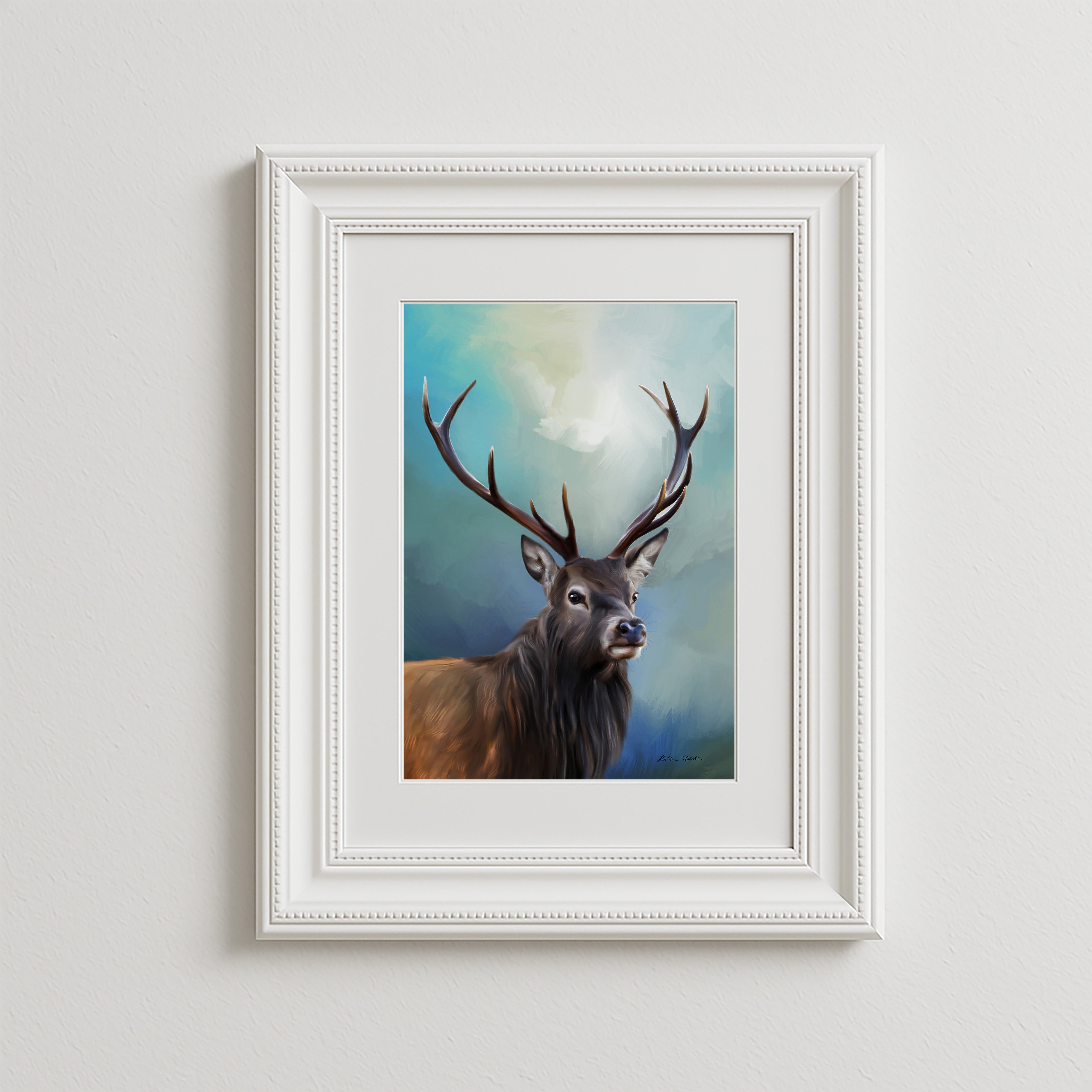 Laird of the Mountain Art Print