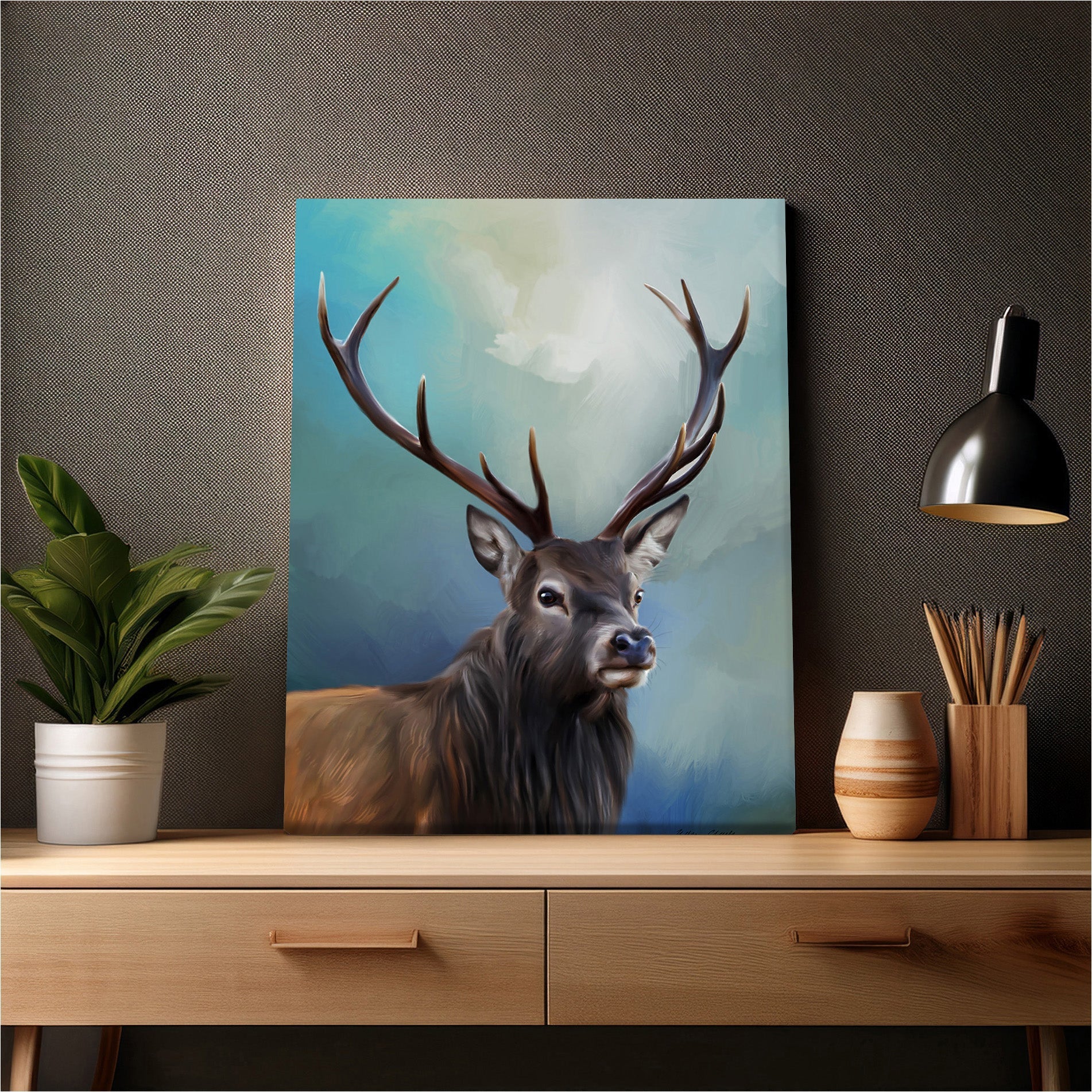 Laird of the Mountain Canvas