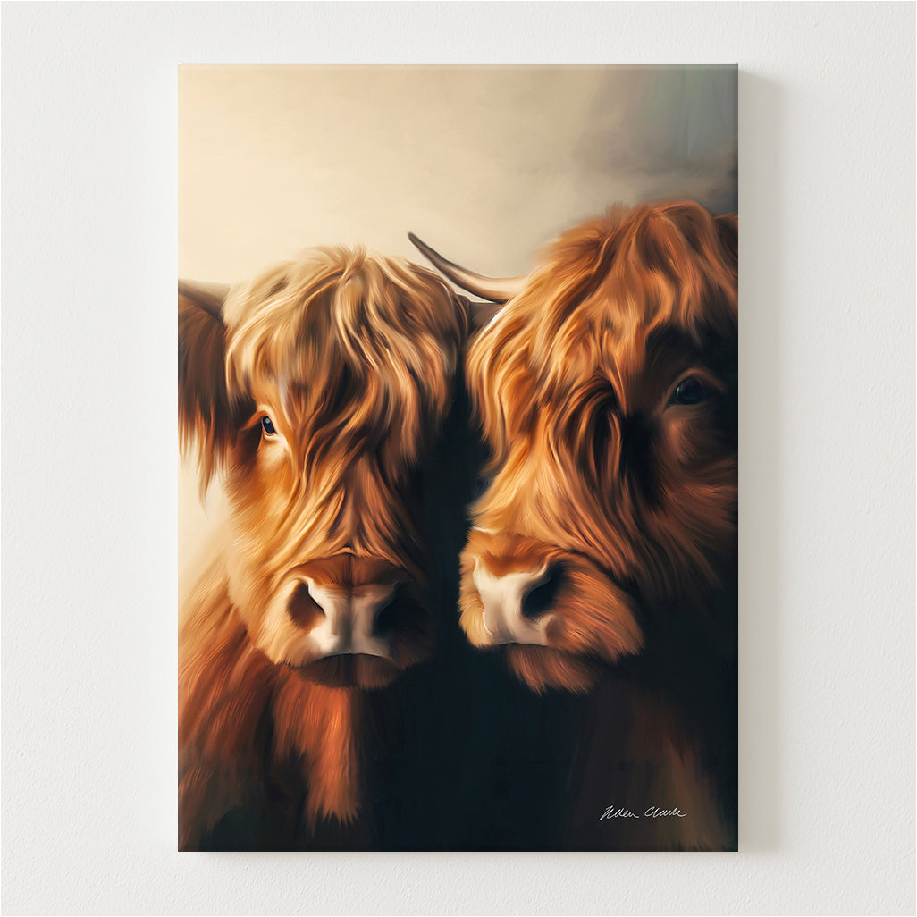 Pass Of The Cattle Canvas