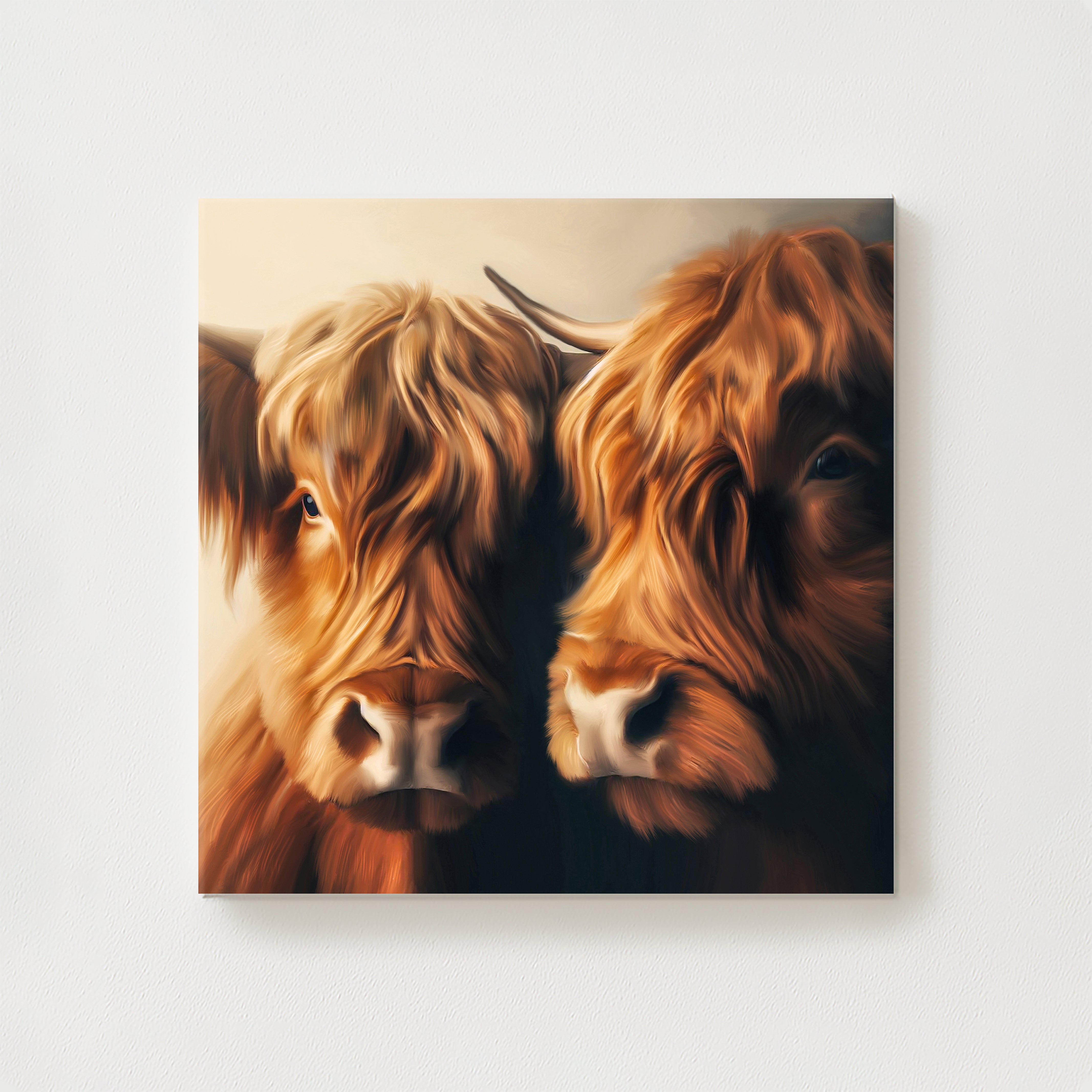 Pass Of The Cattle Canvas