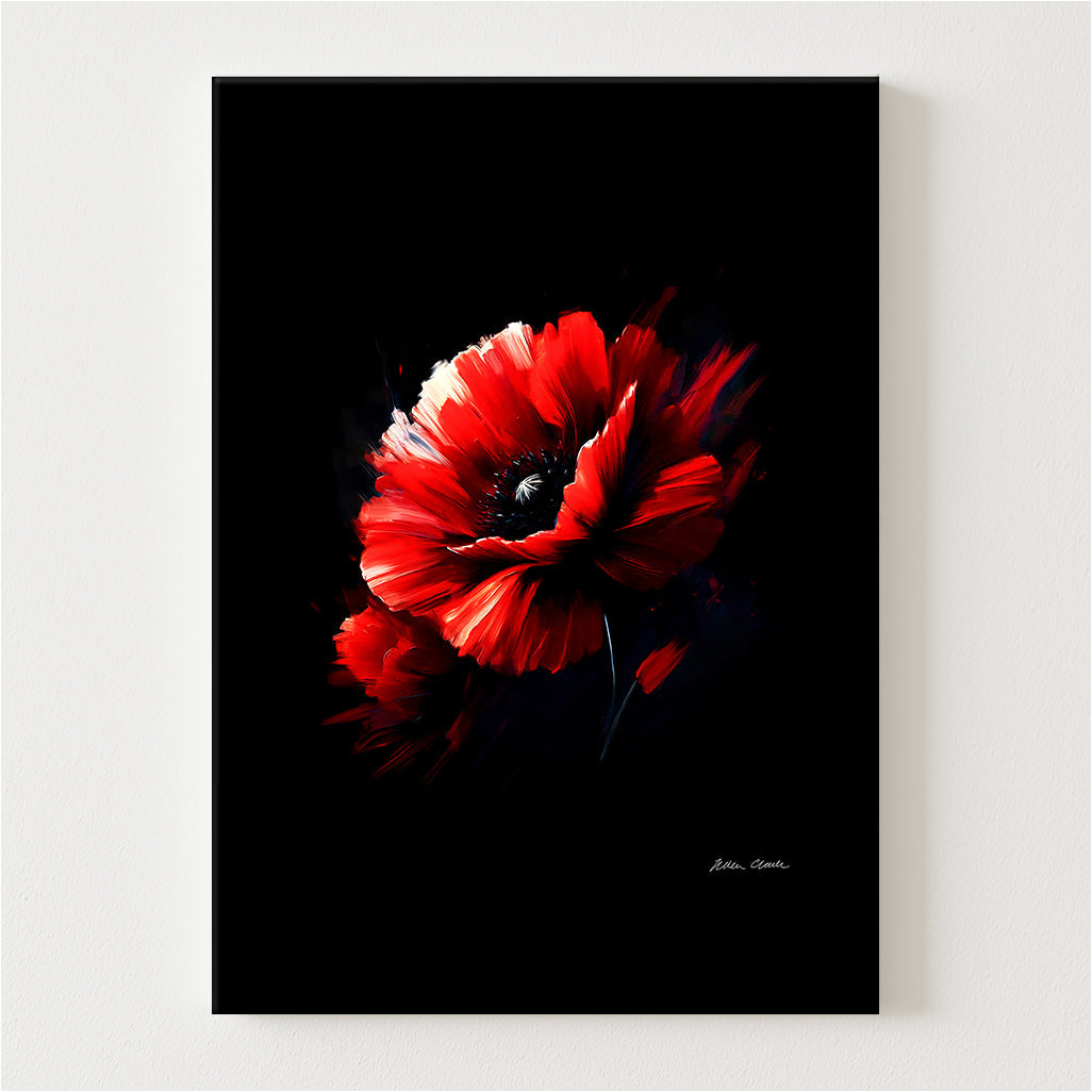 Scarlet Breeze Canvas