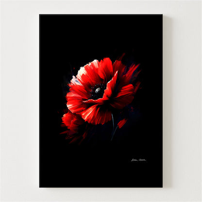 Scarlet Breeze Canvas