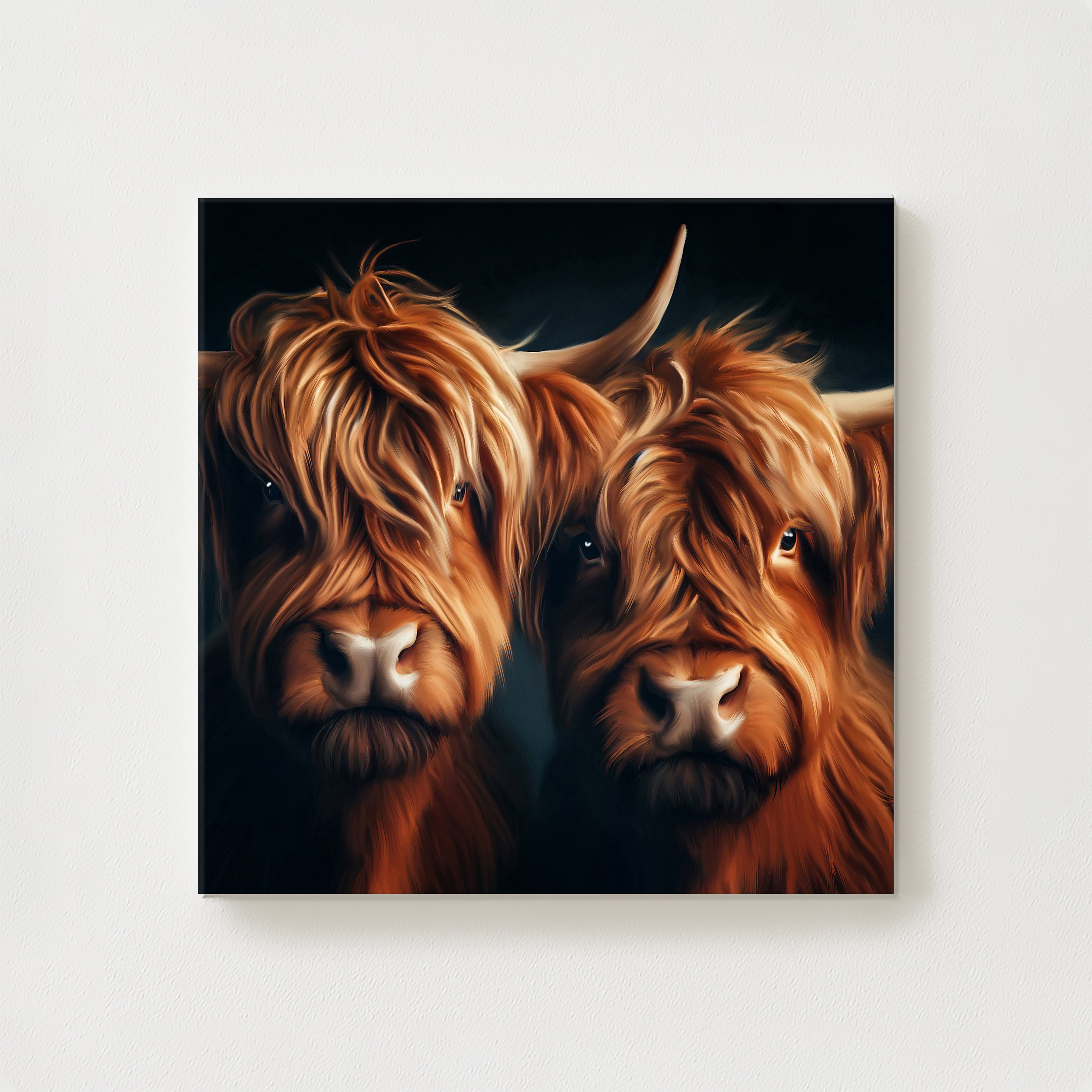 The Highlanders Canvas