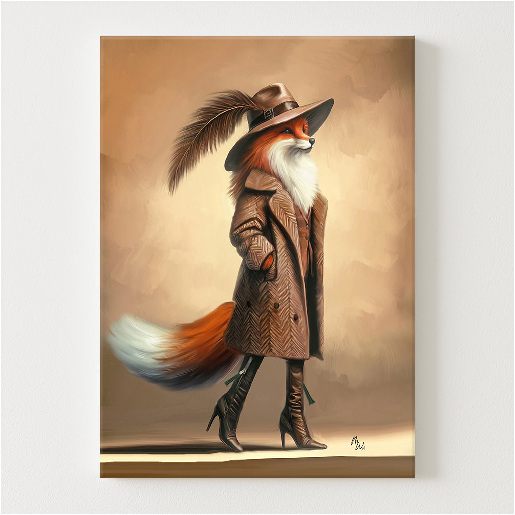 Foxy Lady Canvas